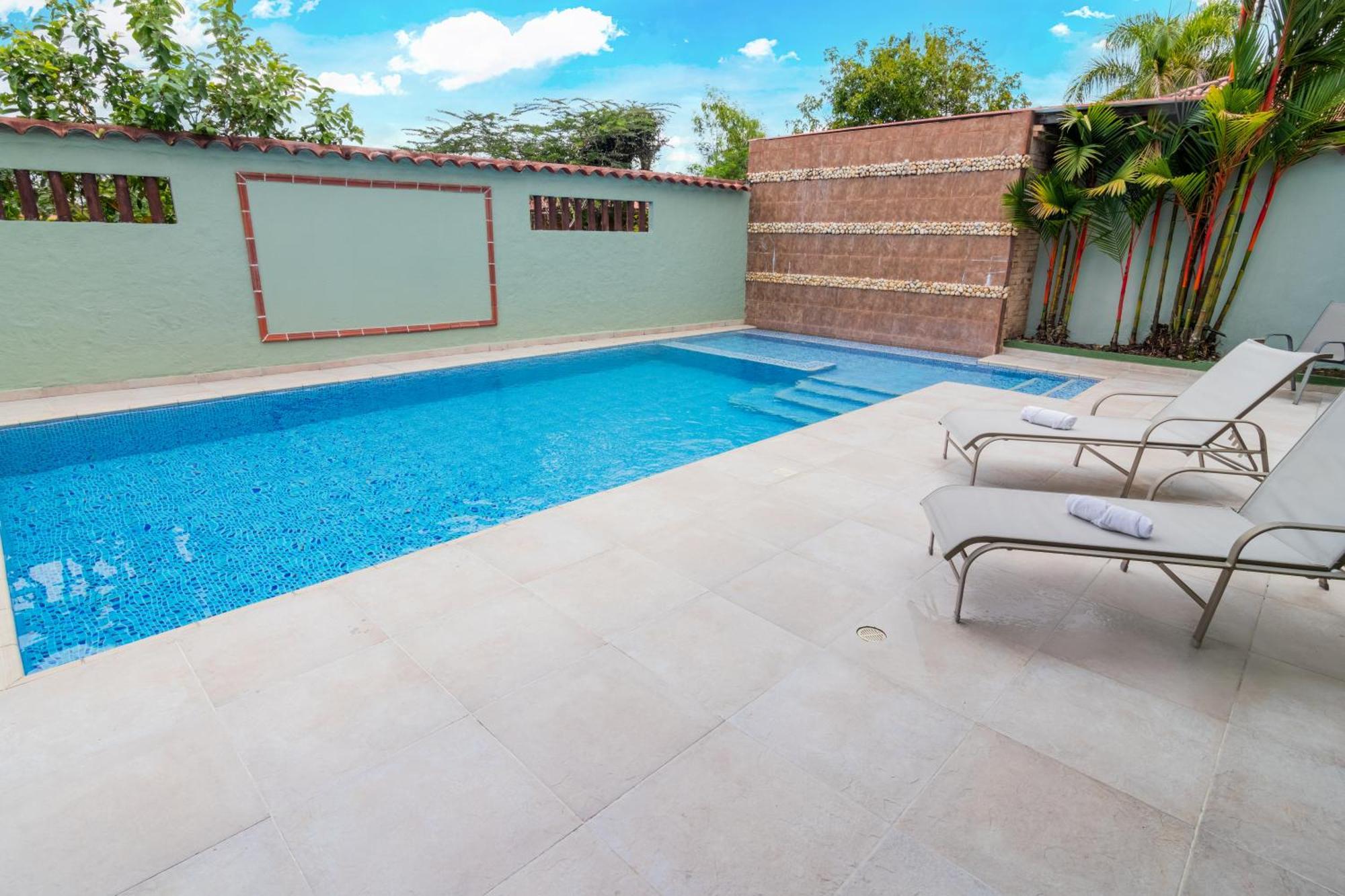 Hotel Paloverde Villas Campestres Apiay Bagian luar foto